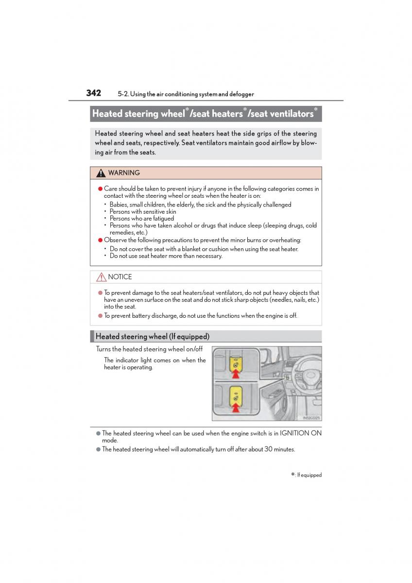 Lexus GS F IV 4 owners manual / page 344