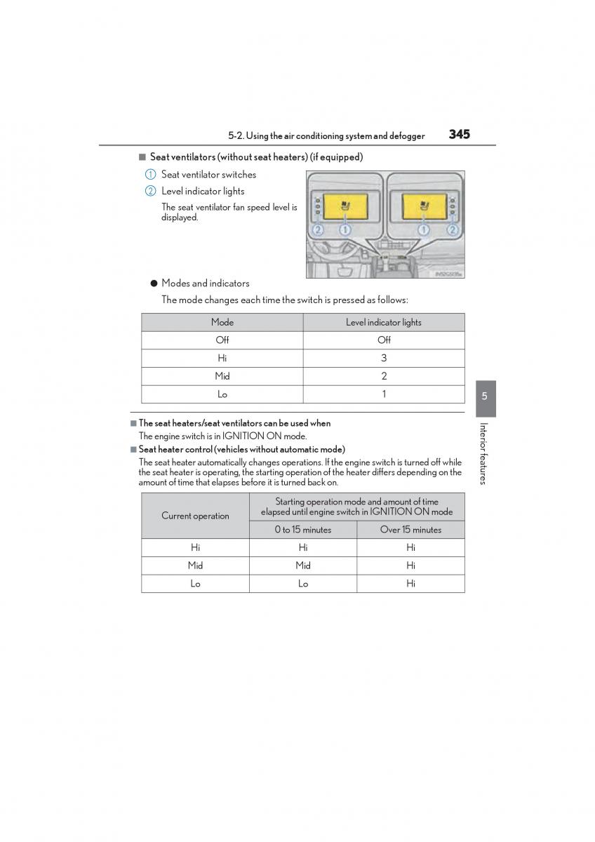 Lexus GS F IV 4 owners manual / page 347