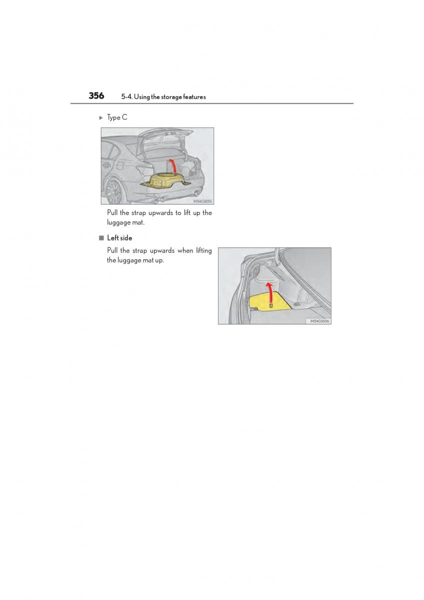 Lexus GS F IV 4 owners manual / page 358