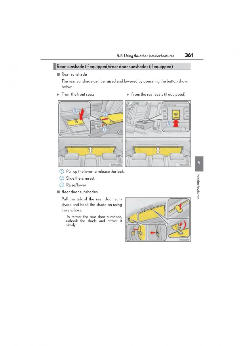 Lexus GS F IV 4 owners manual / page 363