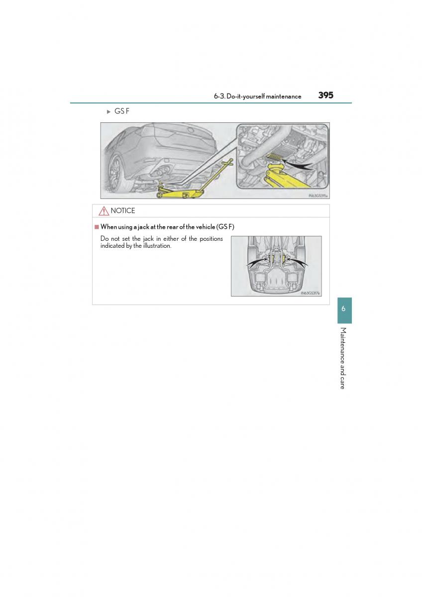 Lexus GS F IV 4 owners manual / page 397