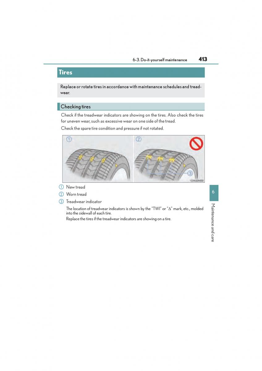 Lexus GS F IV 4 owners manual / page 415