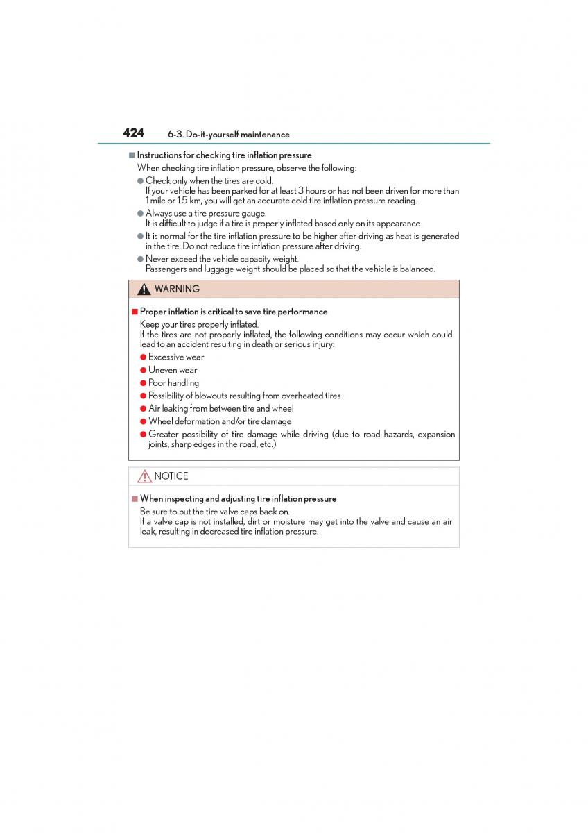 Lexus GS F IV 4 owners manual / page 426