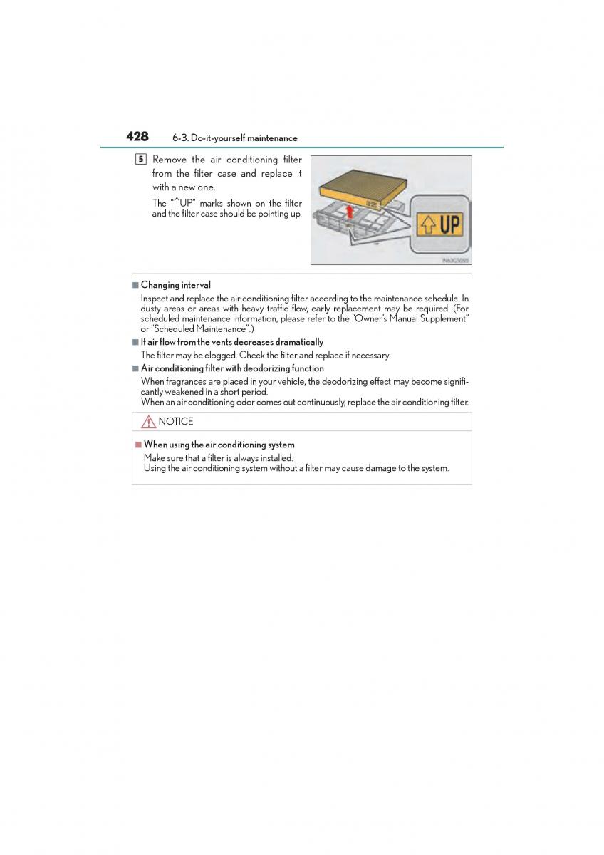 Lexus GS F IV 4 owners manual / page 430