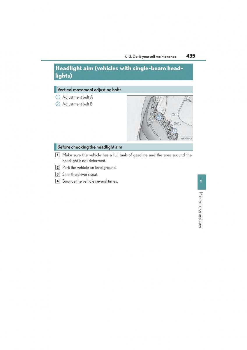 Lexus GS F IV 4 owners manual / page 437