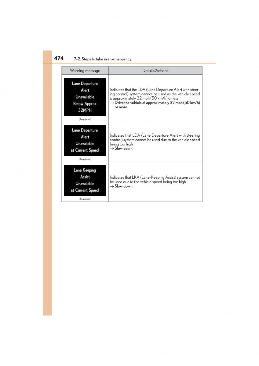 Lexus GS F IV 4 owners manual / page 476