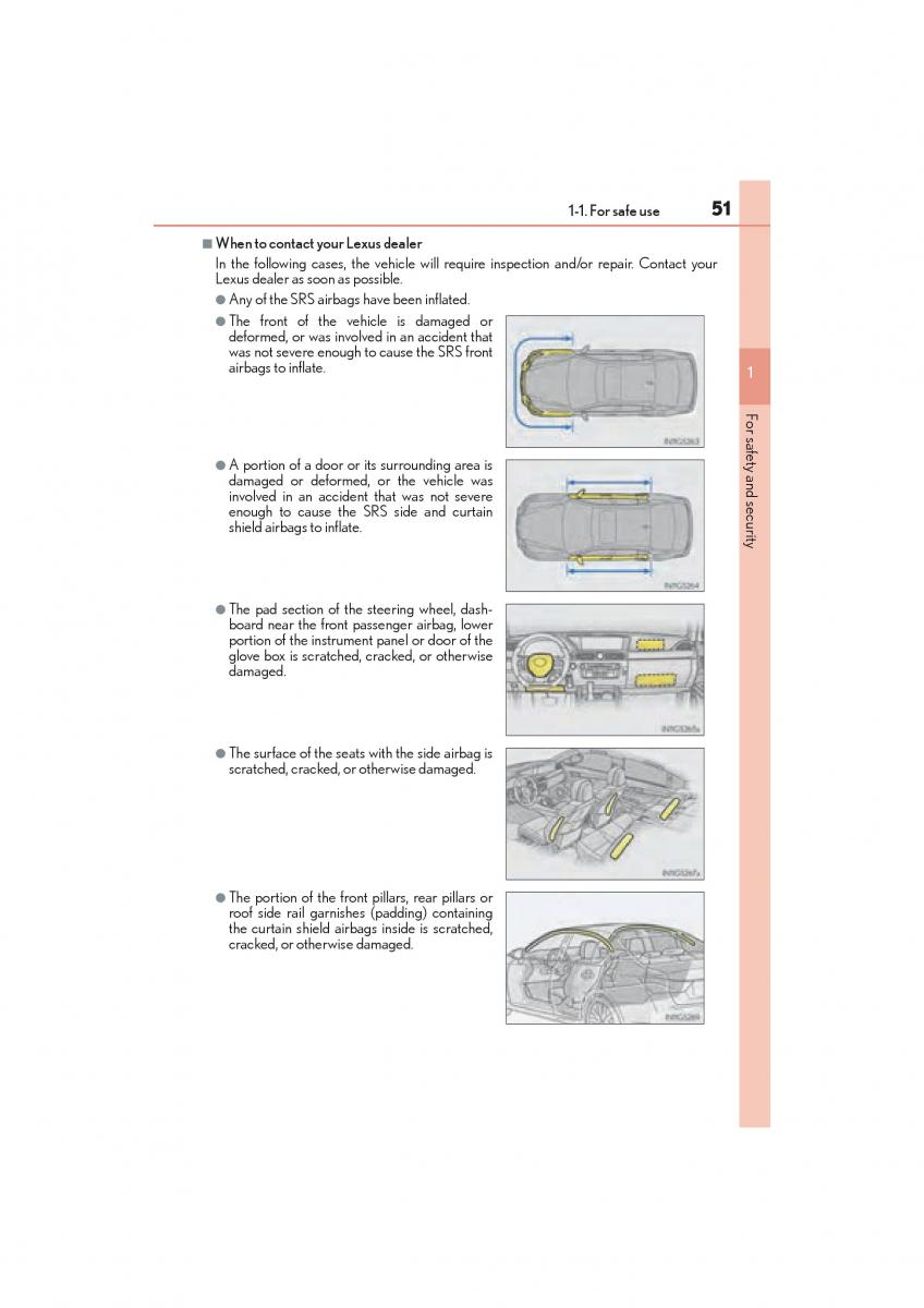 Lexus GS F IV 4 owners manual / page 53