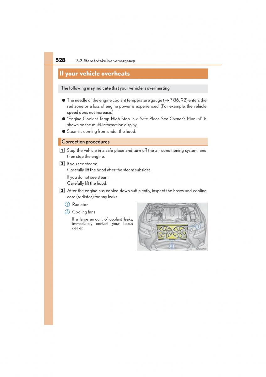 Lexus GS F IV 4 owners manual / page 530