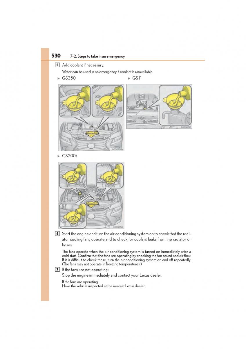 Lexus GS F IV 4 owners manual / page 532