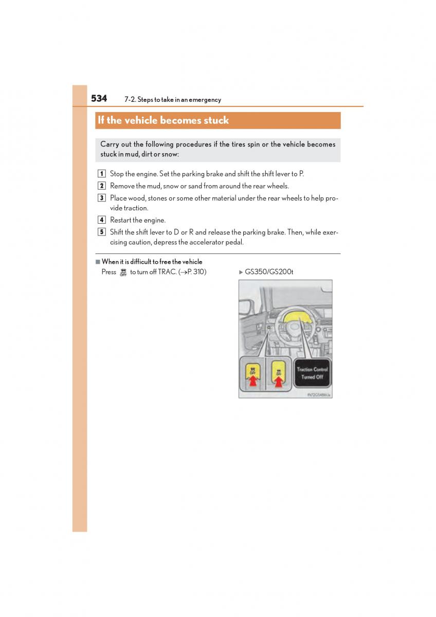 Lexus GS F IV 4 owners manual / page 536