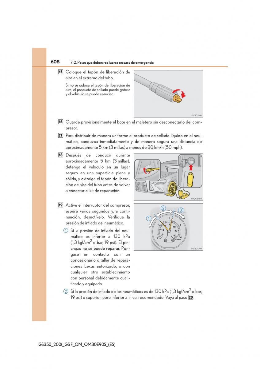 Lexus GS F IV 4 manual del propietario / page 608