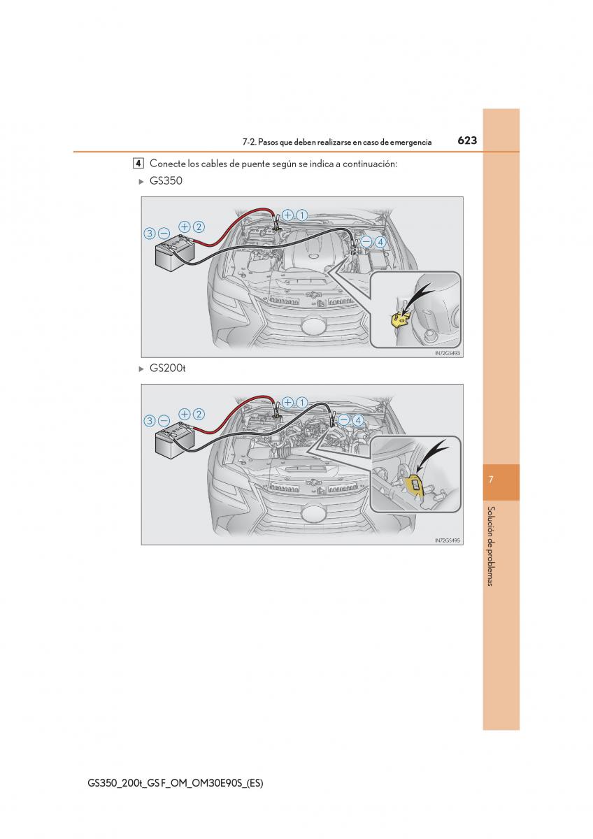 Lexus GS F IV 4 manual del propietario / page 623