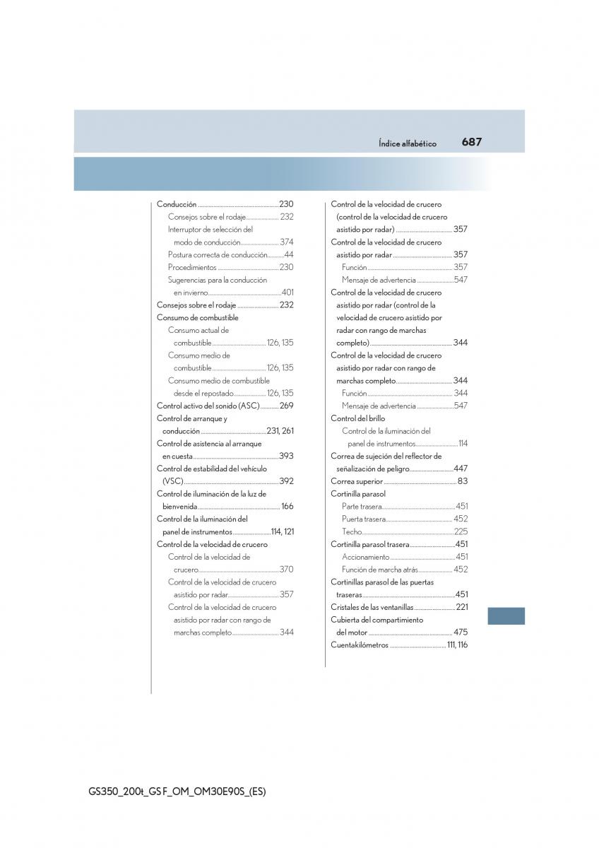 Lexus GS F IV 4 manual del propietario / page 687