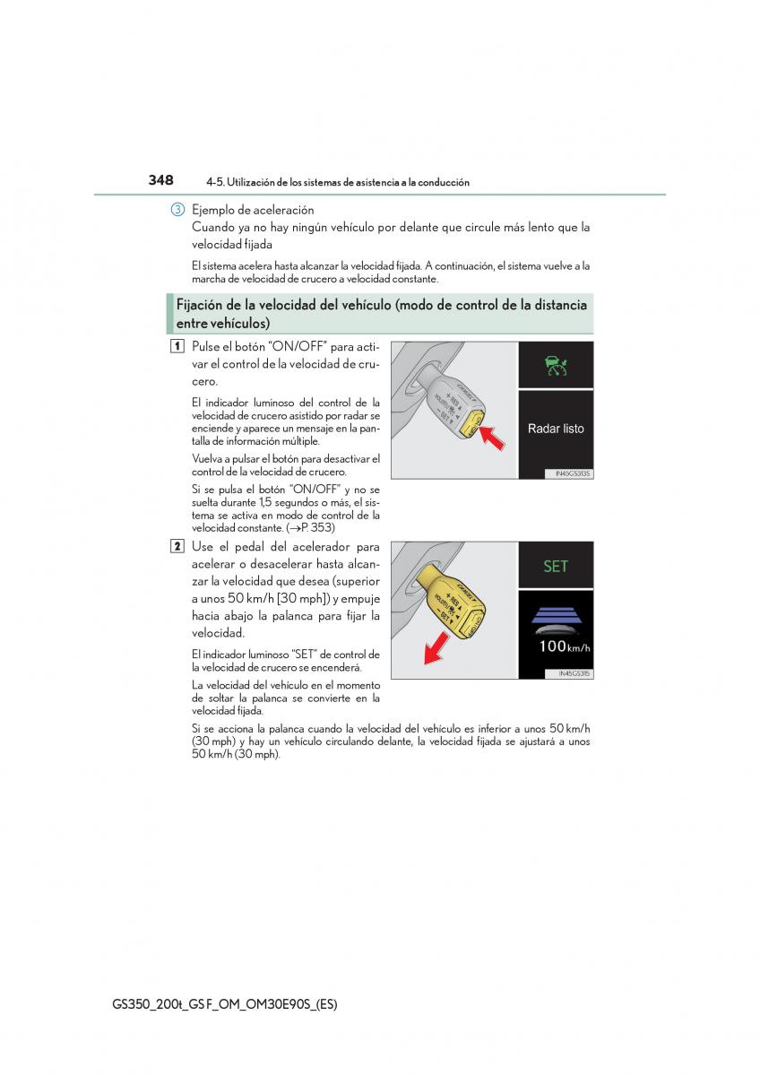 Lexus GS F IV 4 manual del propietario / page 348