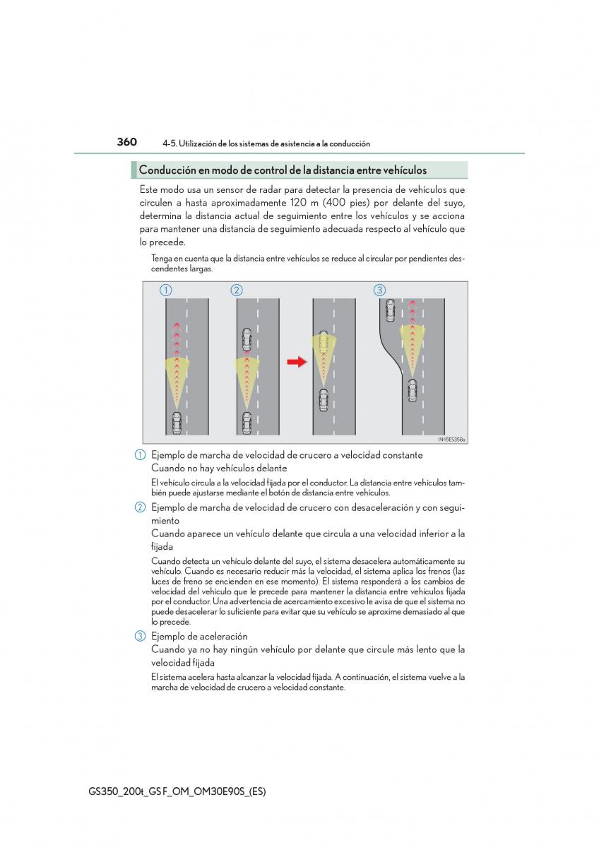 Lexus GS F IV 4 manual del propietario / page 360