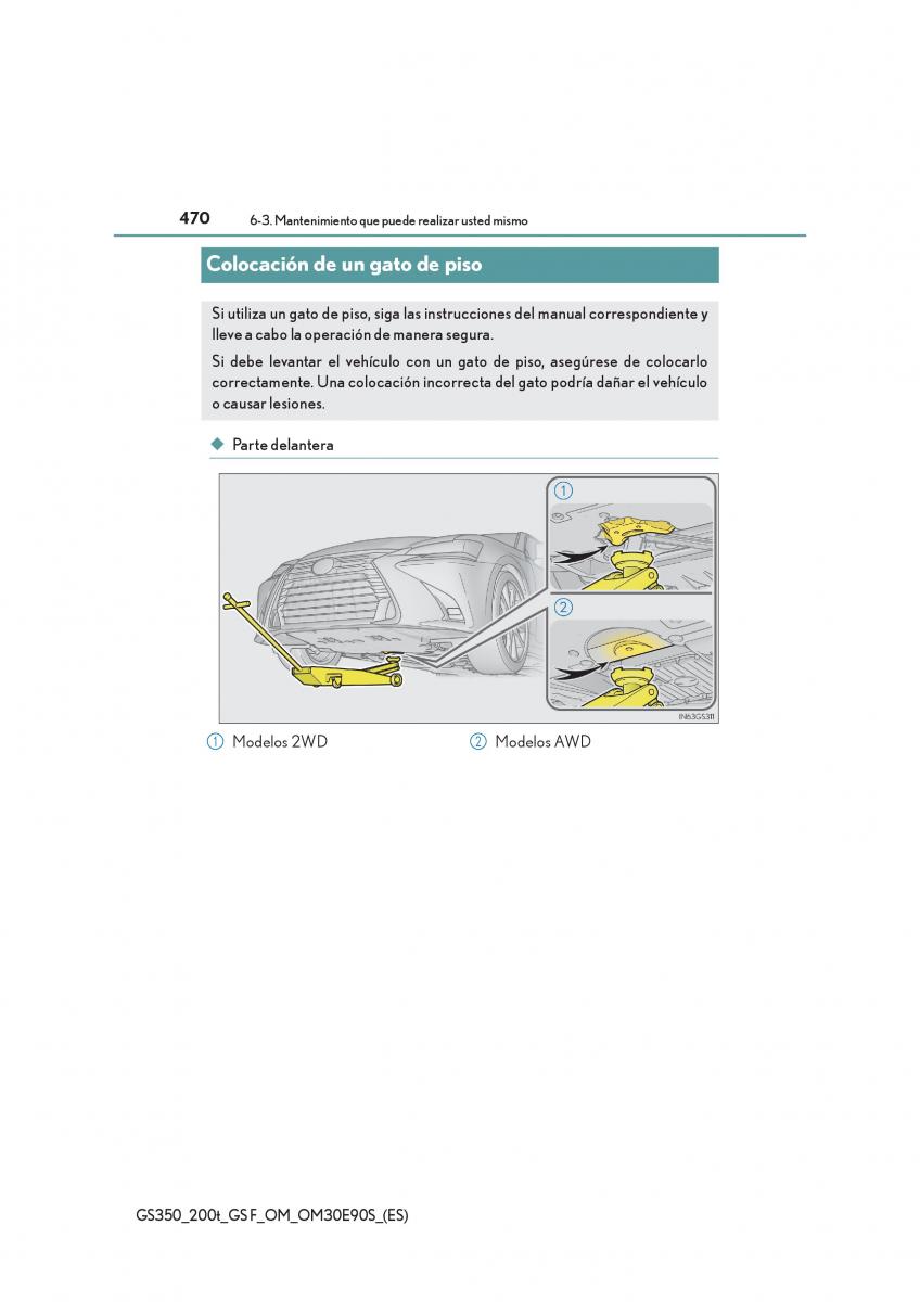 Lexus GS F IV 4 manual del propietario / page 470