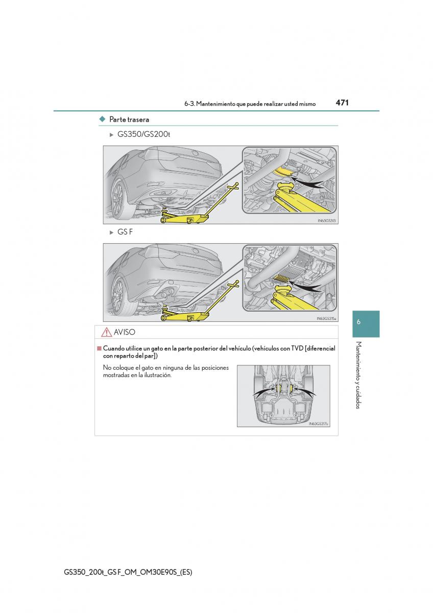 Lexus GS F IV 4 manual del propietario / page 471
