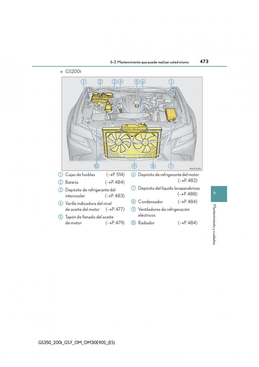 Lexus GS F IV 4 manual del propietario / page 473