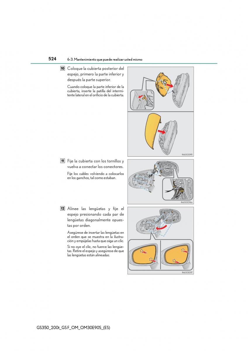 Lexus GS F IV 4 manual del propietario / page 524