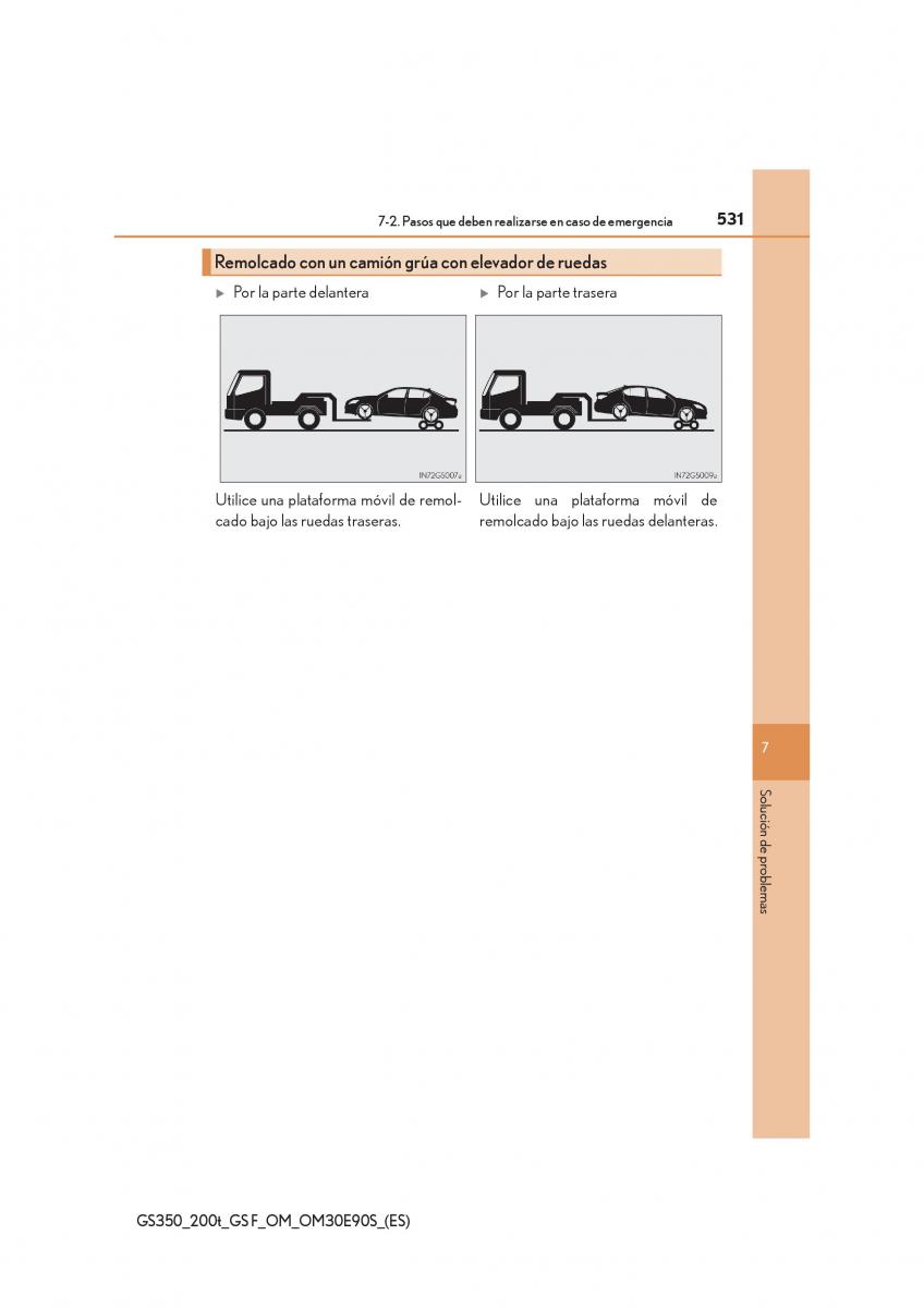 Lexus GS F IV 4 manual del propietario / page 531