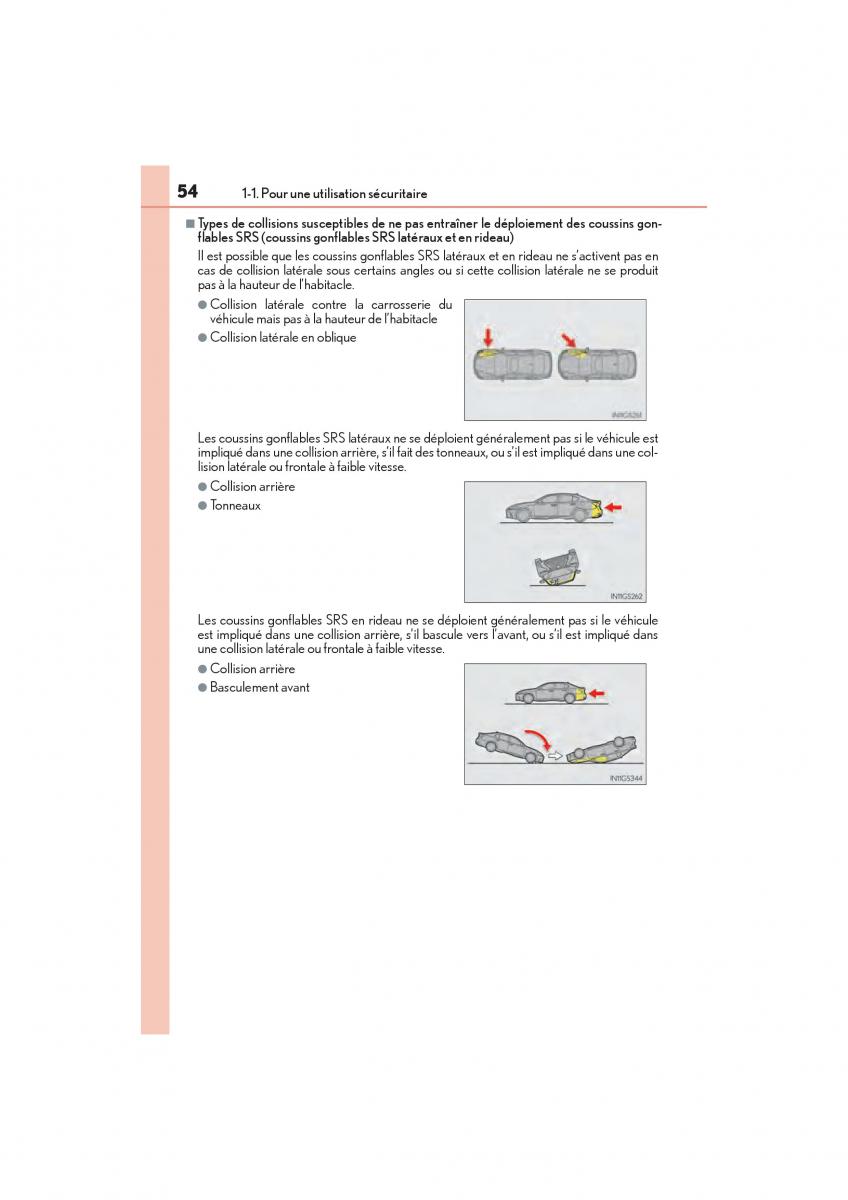 Lexus GS F IV 4 manuel du proprietaire / page 56