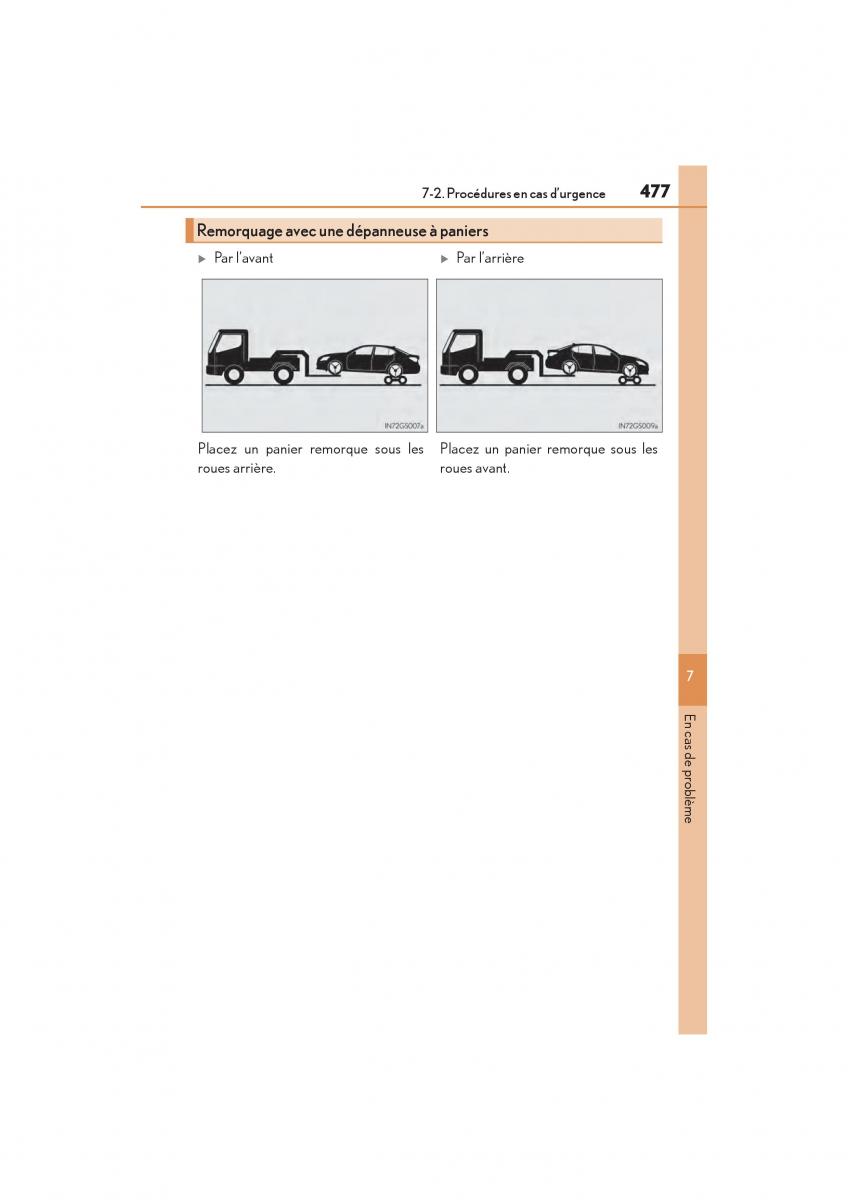 Lexus GS F IV 4 manuel du proprietaire / page 479