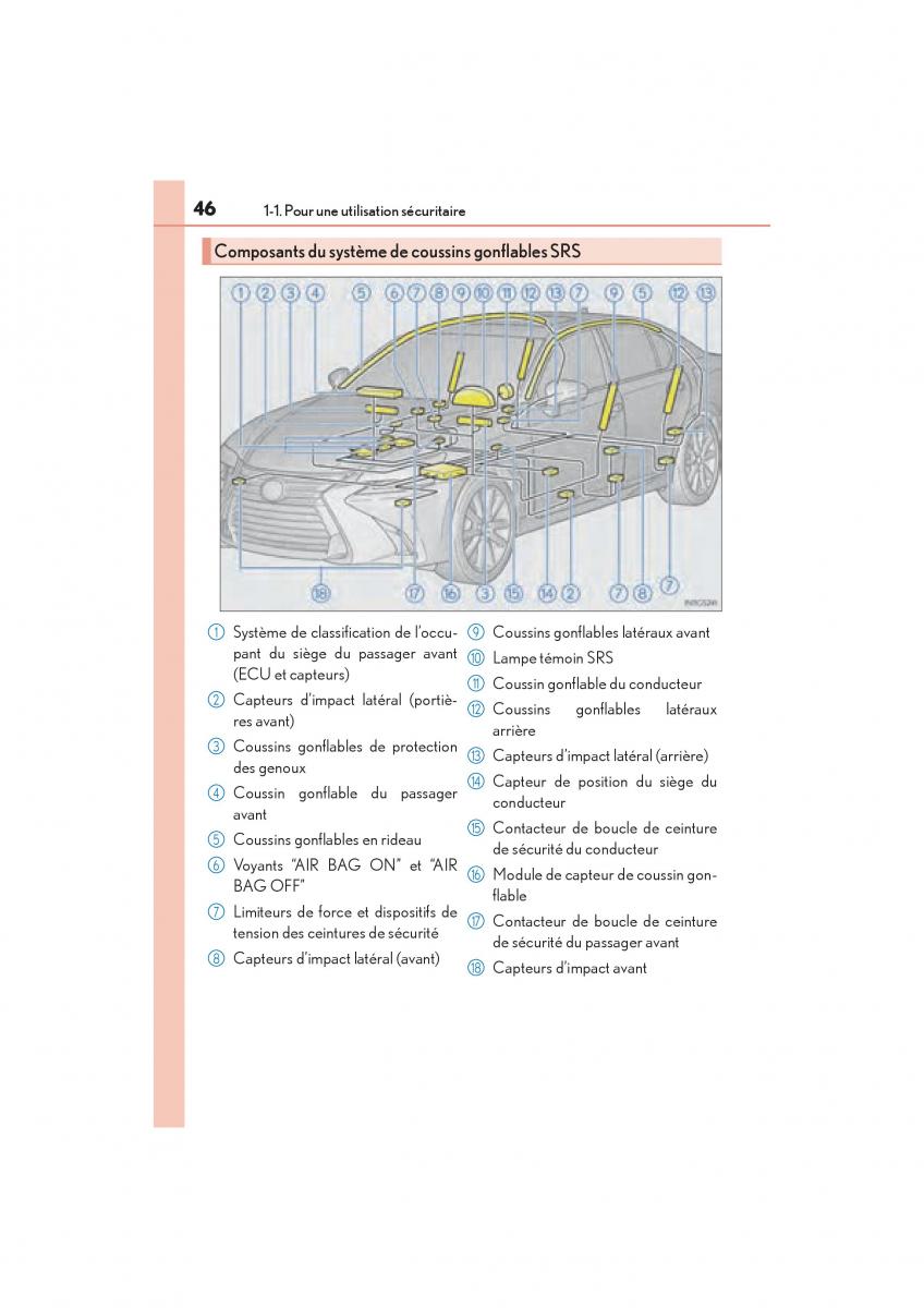 Lexus GS F IV 4 manuel du proprietaire / page 48