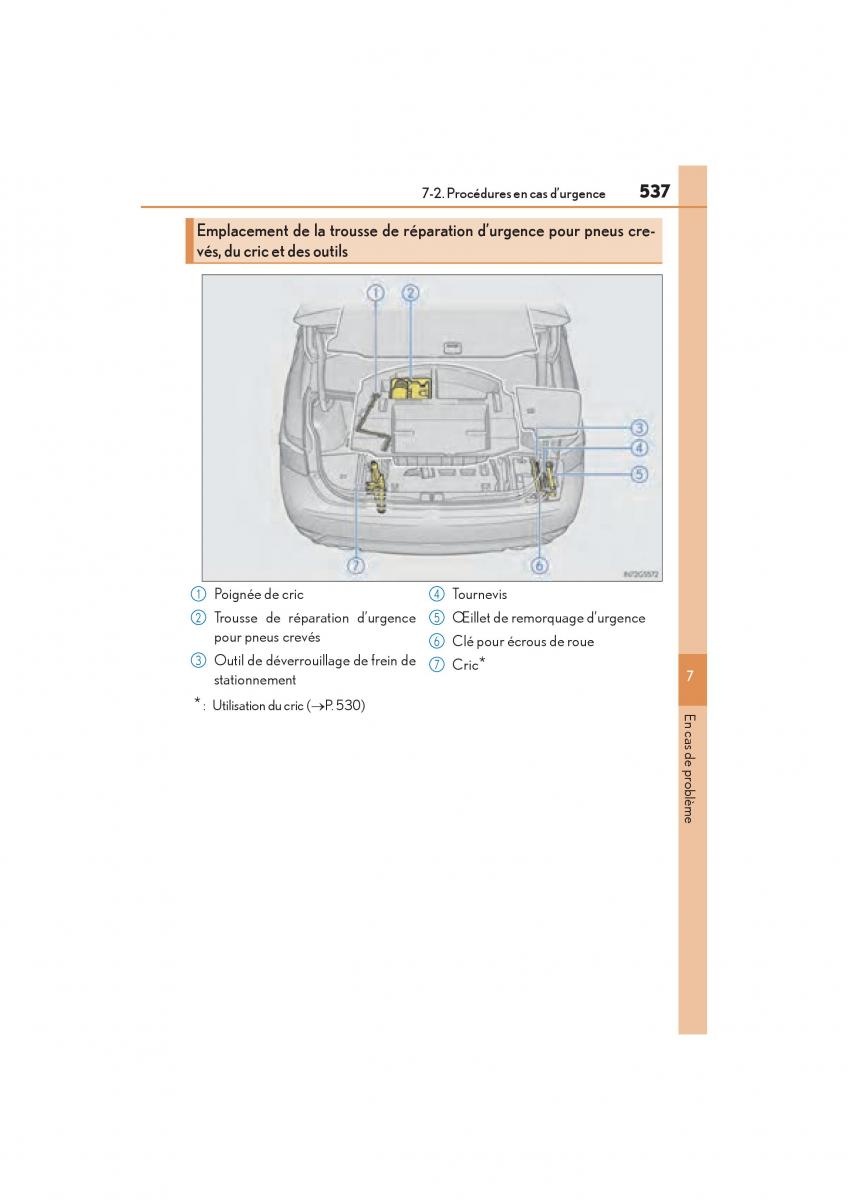 Lexus GS F IV 4 manuel du proprietaire / page 539