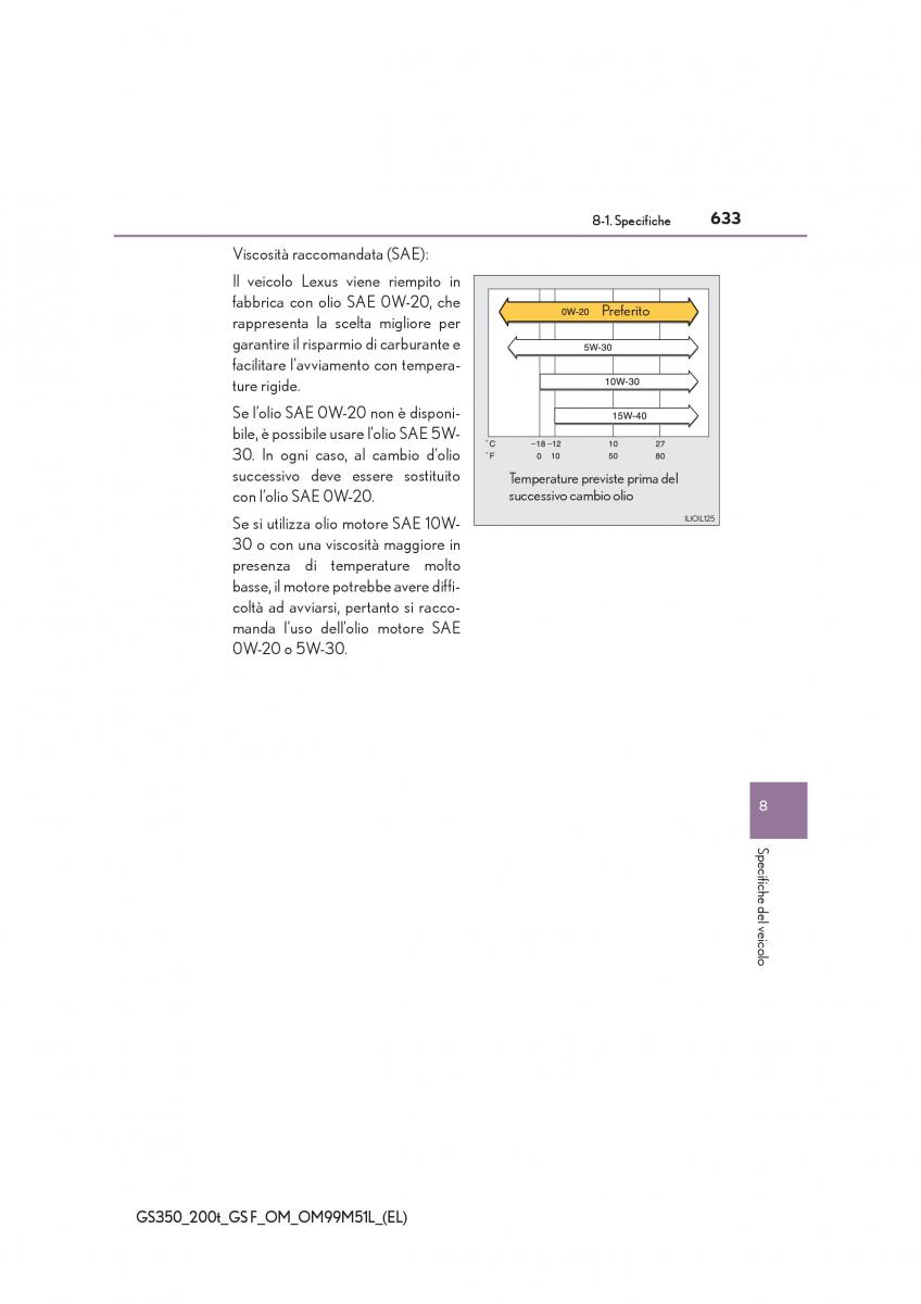 Lexus GS F IV 4 manuale del proprietario / page 633