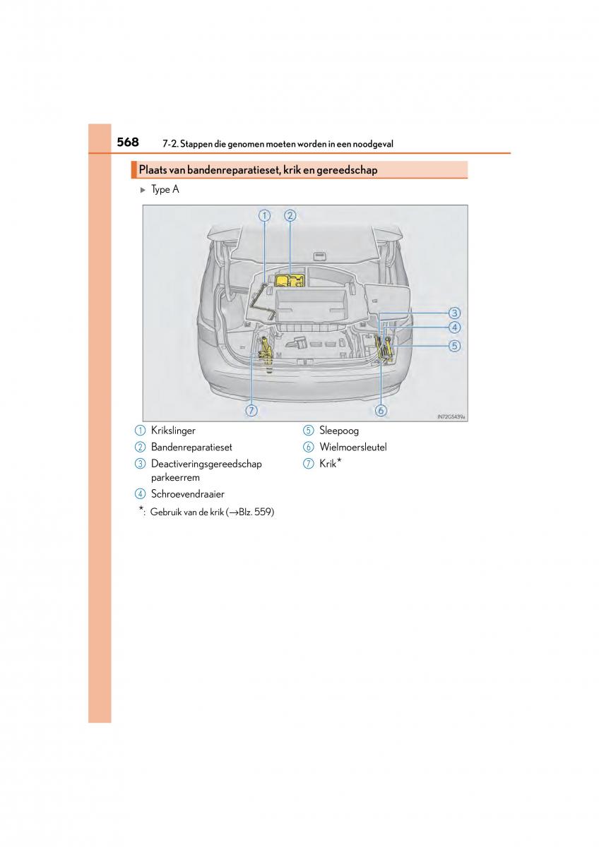 Lexus GS F IV 4 handleiding / page 568