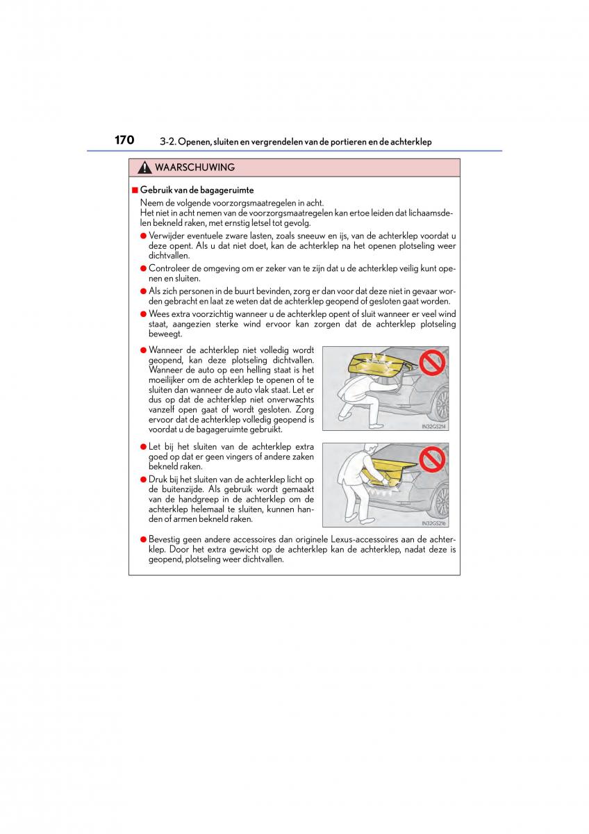 Lexus GS F IV 4 handleiding / page 170