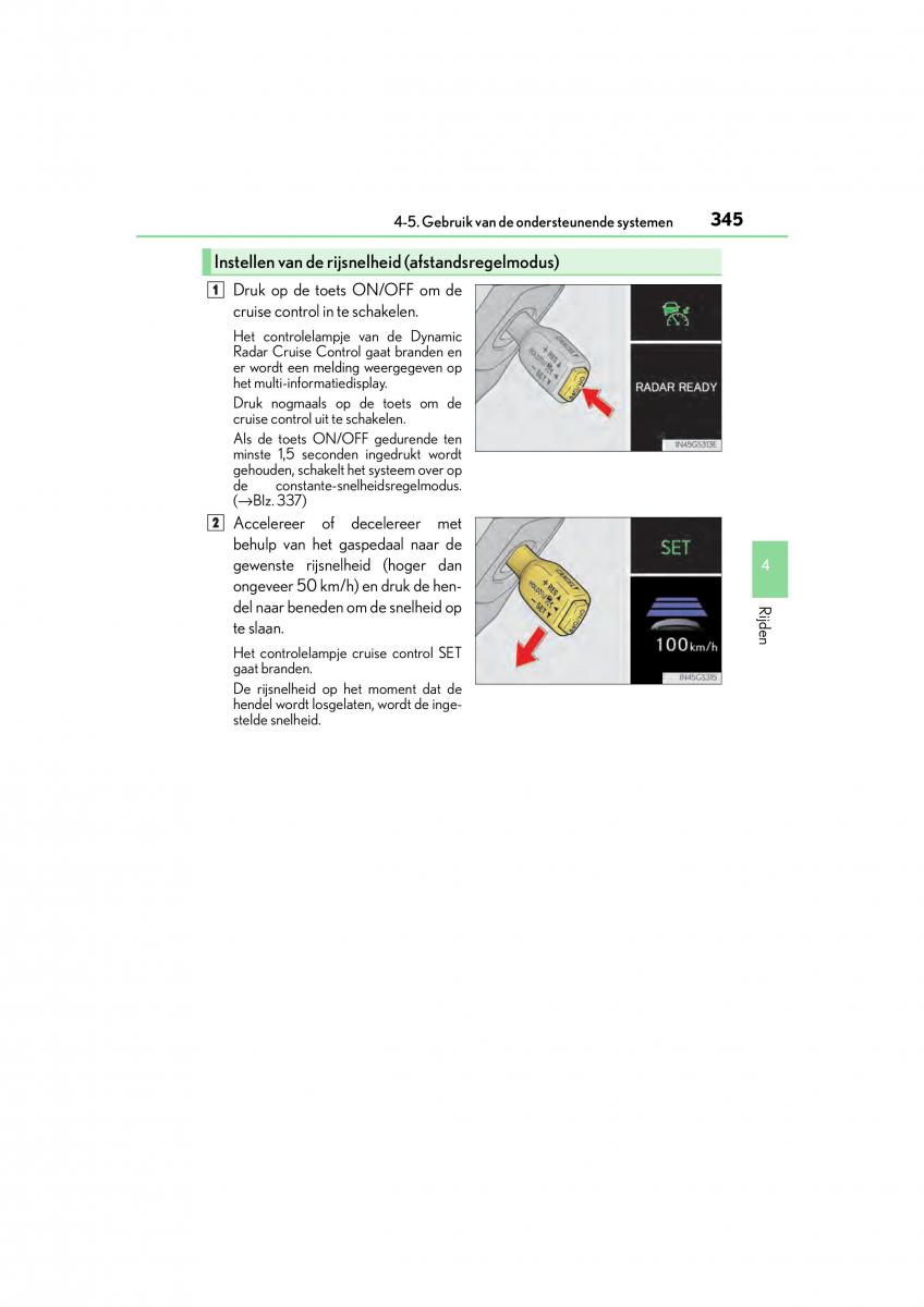 Lexus GS F IV 4 handleiding / page 345