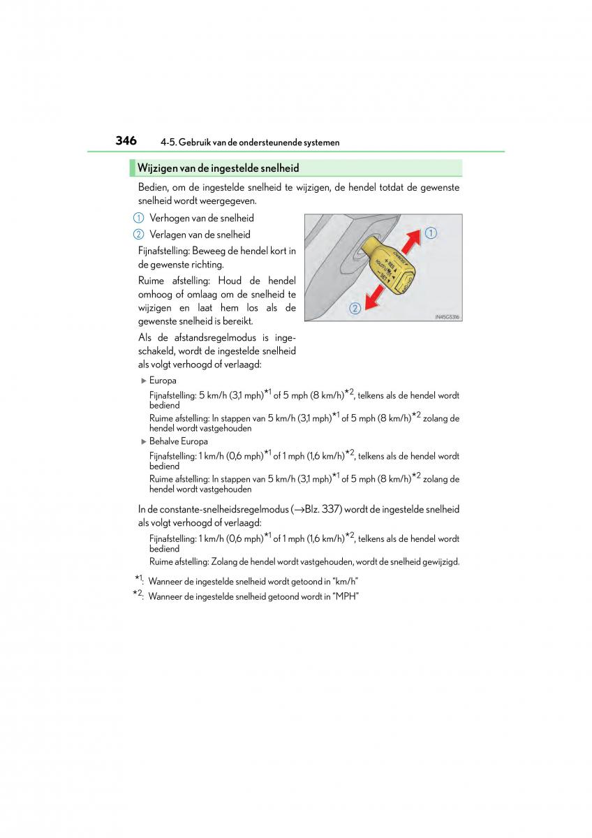 Lexus GS F IV 4 handleiding / page 346