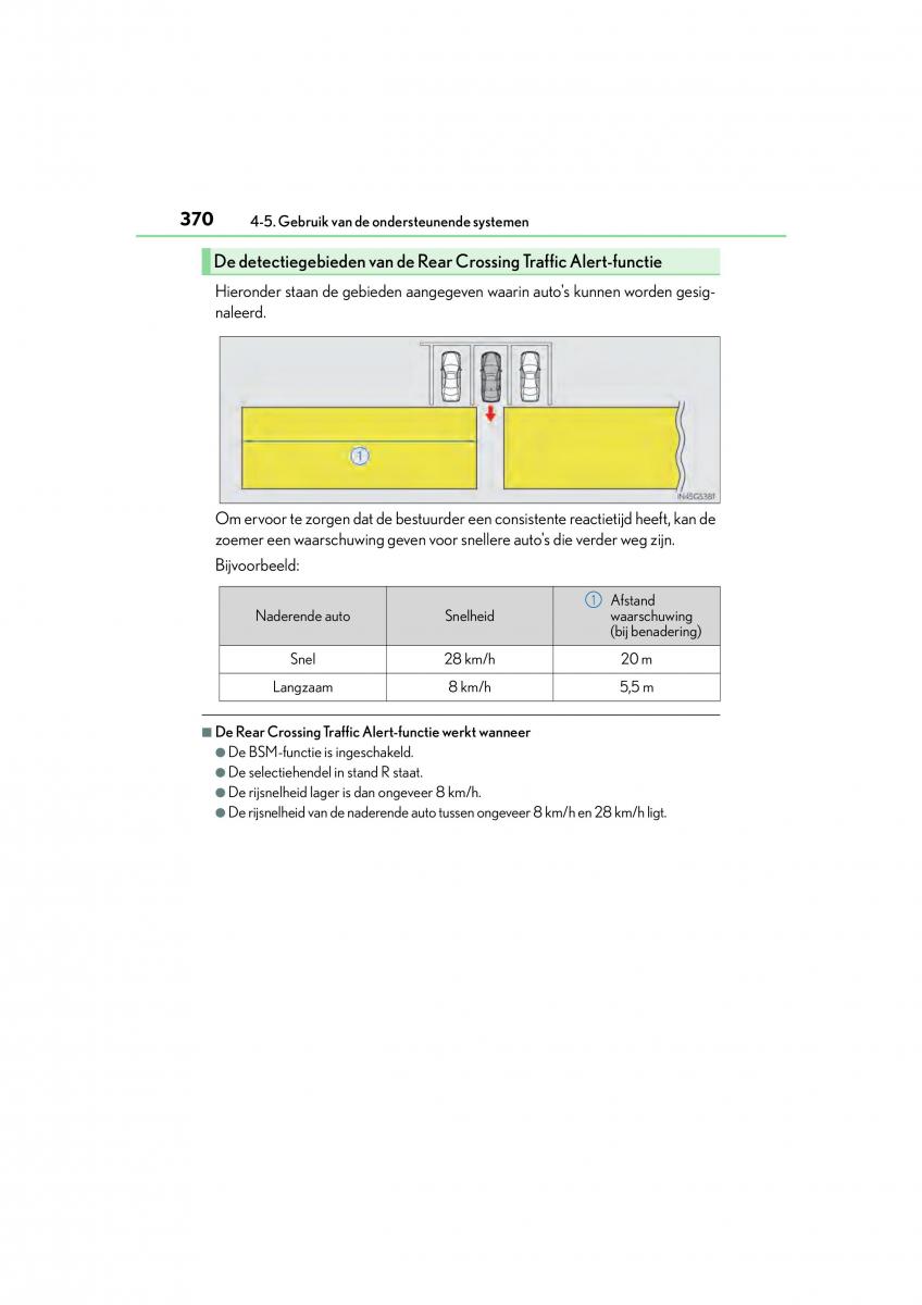 Lexus GS F IV 4 handleiding / page 370