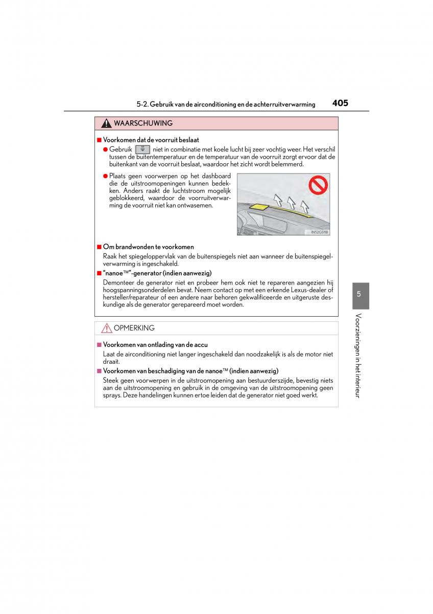 Lexus GS F IV 4 handleiding / page 405