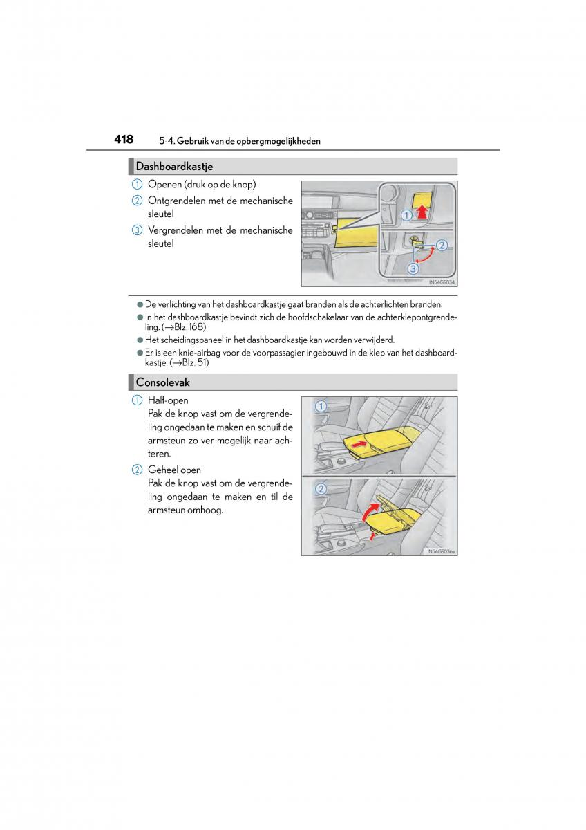 Lexus GS F IV 4 handleiding / page 418