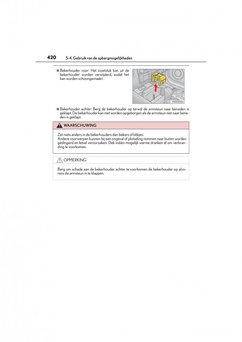 Lexus GS F IV 4 handleiding / page 420