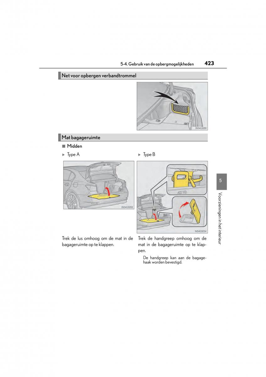 Lexus GS F IV 4 handleiding / page 423