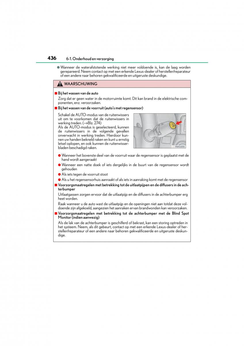 Lexus GS F IV 4 handleiding / page 436