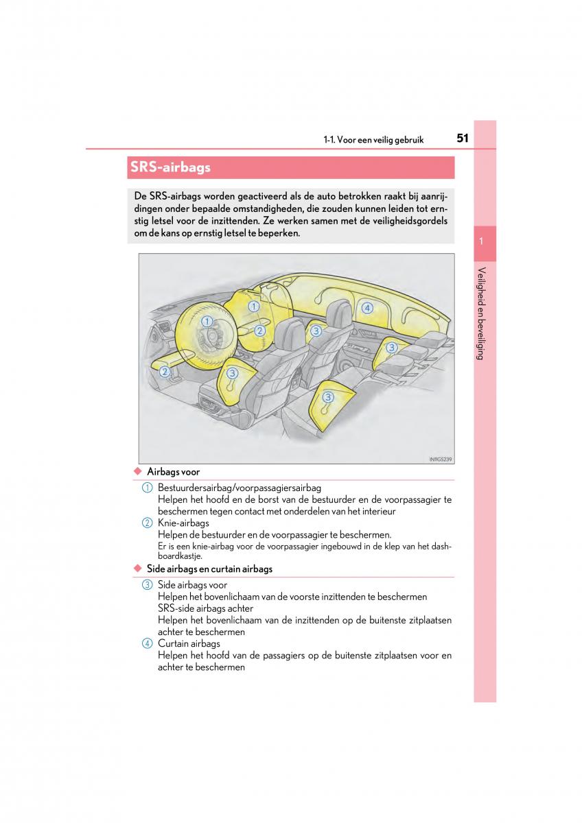 Lexus GS F IV 4 handleiding / page 51