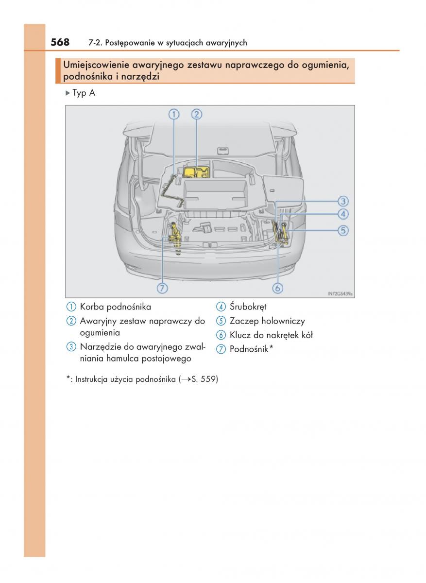 Lexus GS F IV 4 instrukcja obslugi / page 568