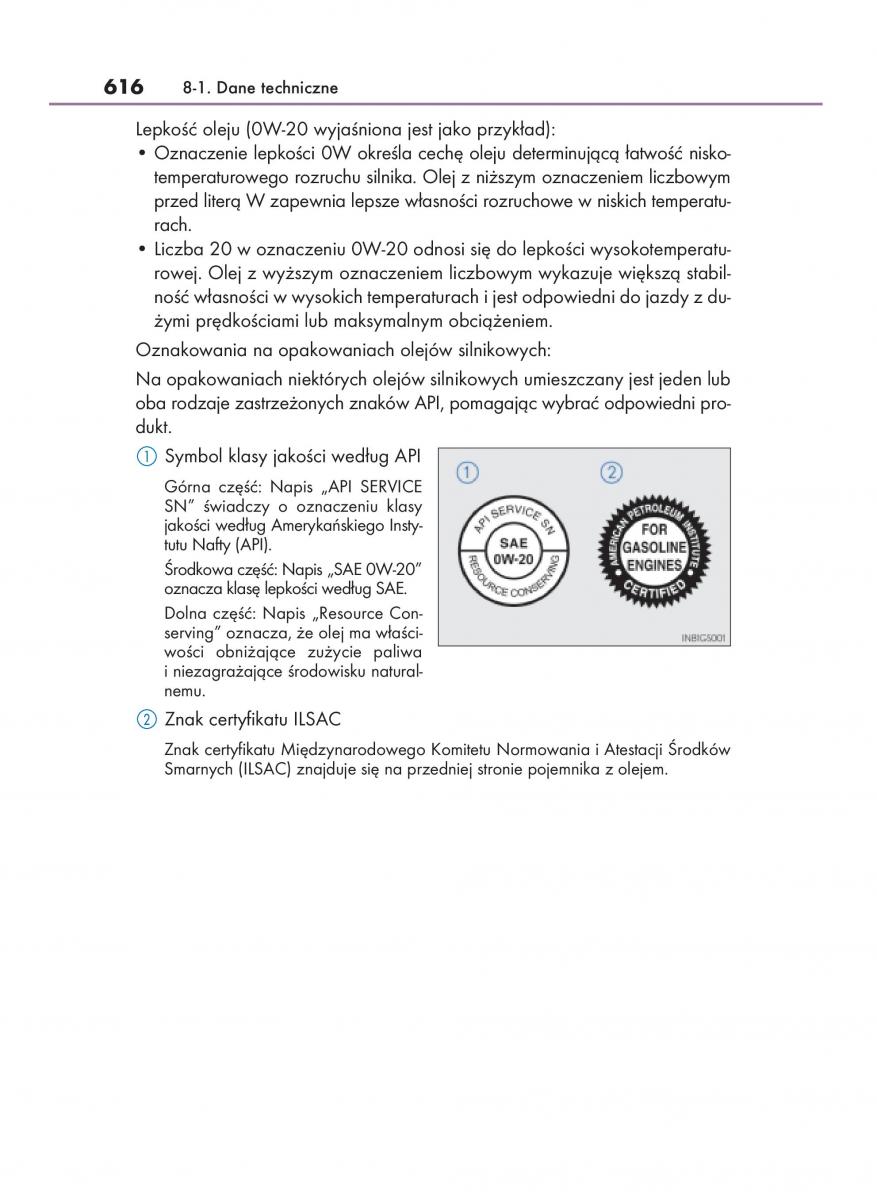 Lexus GS F IV 4 instrukcja obslugi / page 616