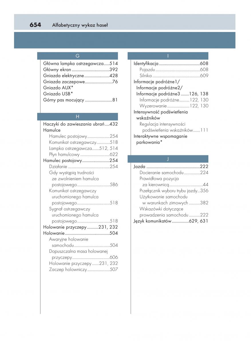 Lexus GS F IV 4 instrukcja obslugi / page 654