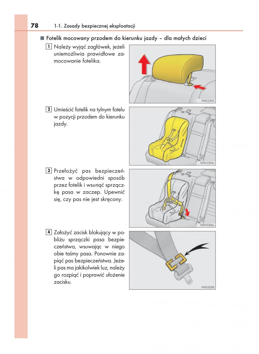 Lexus GS F IV 4 instrukcja obslugi / page 78