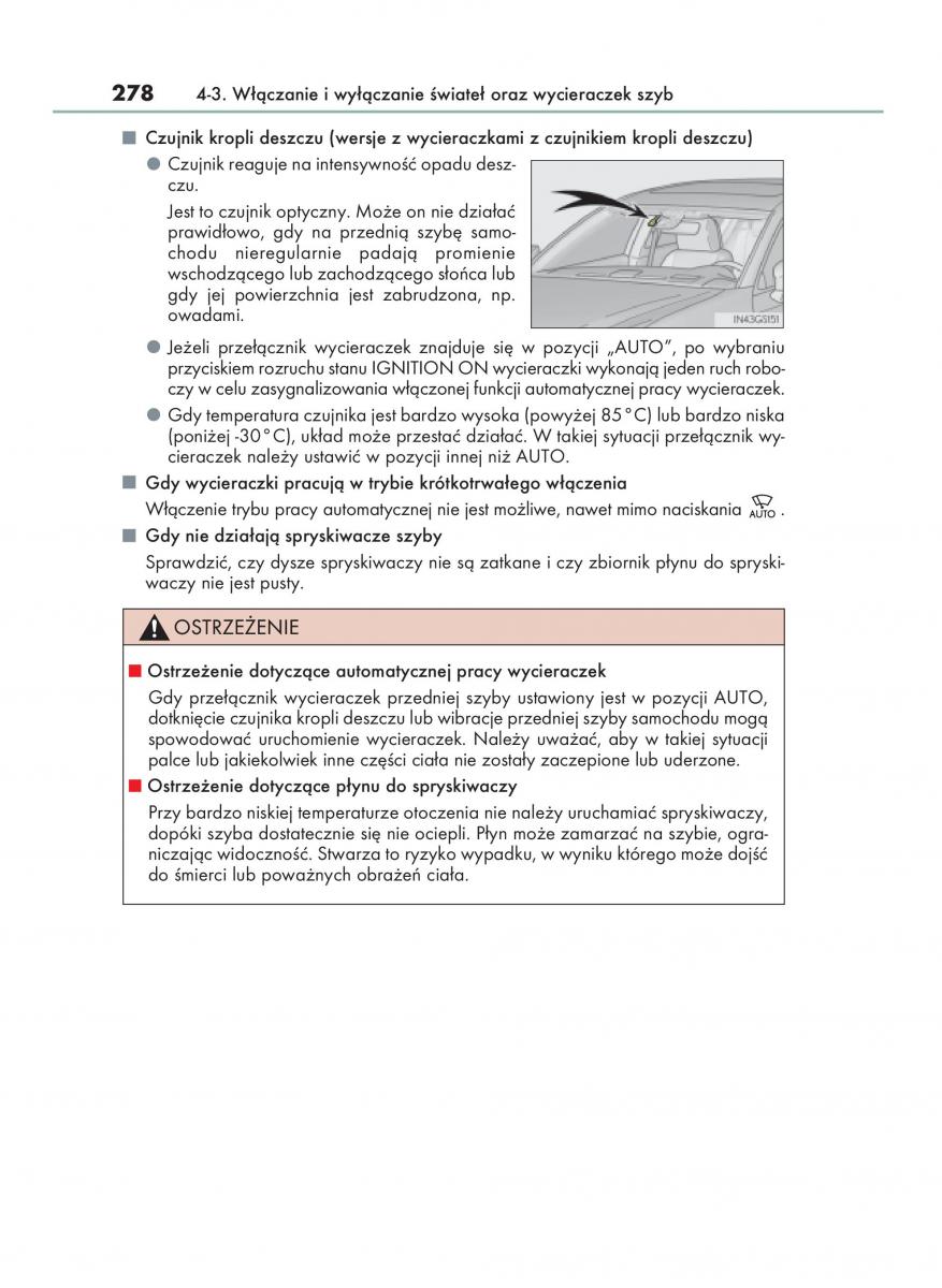 Lexus GS F IV 4 instrukcja obslugi / page 278