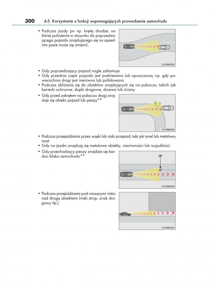 Lexus GS F IV 4 instrukcja obslugi / page 300