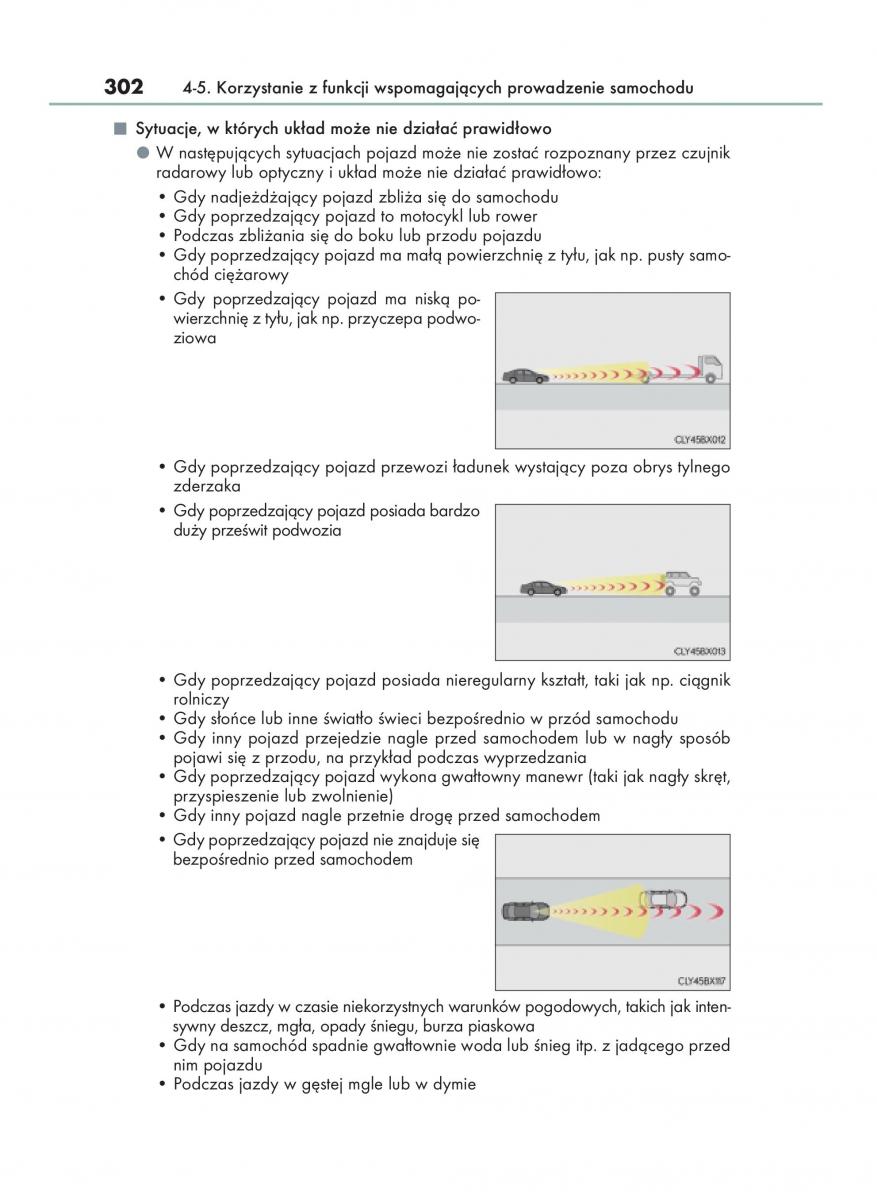 Lexus GS F IV 4 instrukcja obslugi / page 302