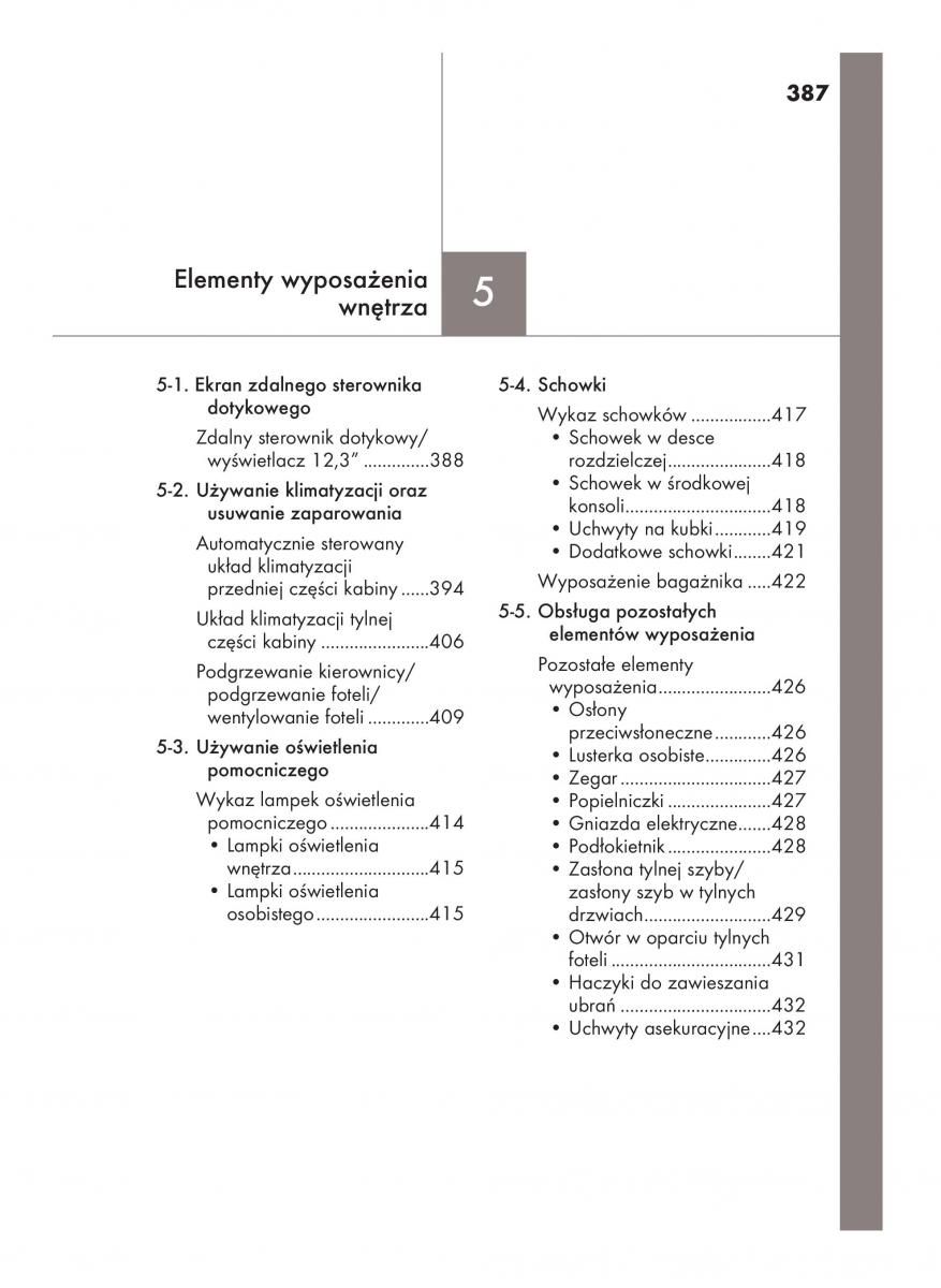 Lexus GS F IV 4 instrukcja obslugi / page 387