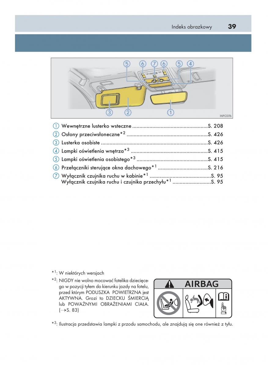 Lexus GS F IV 4 instrukcja obslugi / page 39