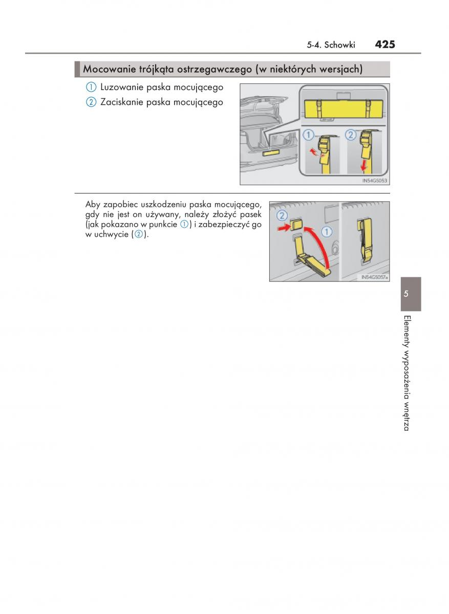 Lexus GS F IV 4 instrukcja obslugi / page 425